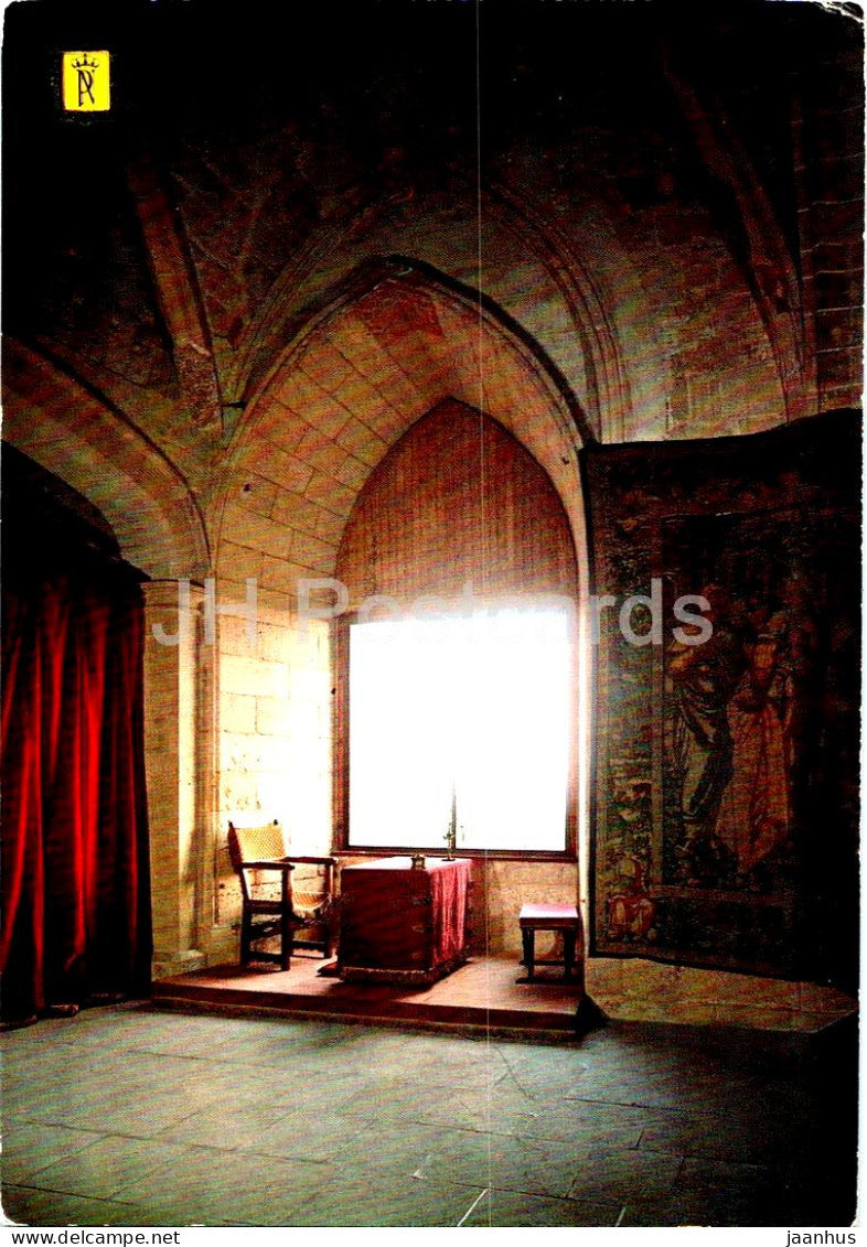 Palacio de la Almudaina - Mesa de trabajo del Rey - work table of the King - 9 - Spain - used - JH Postcards