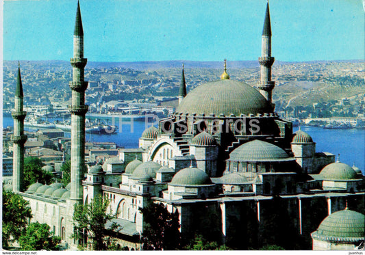 Istanbul - Sulemaniye Mosque - Karakter - Turkey - used - JH Postcards