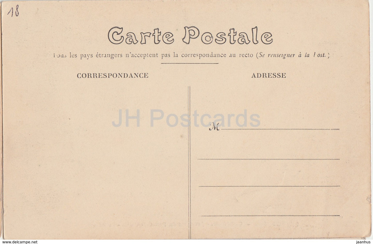 Bourges - Kathedrale - Arcatures du Portail St. Ursin - Le Deluge - Kathedrale - 124 - alte Postkarte - Frankreich - unbenutzt