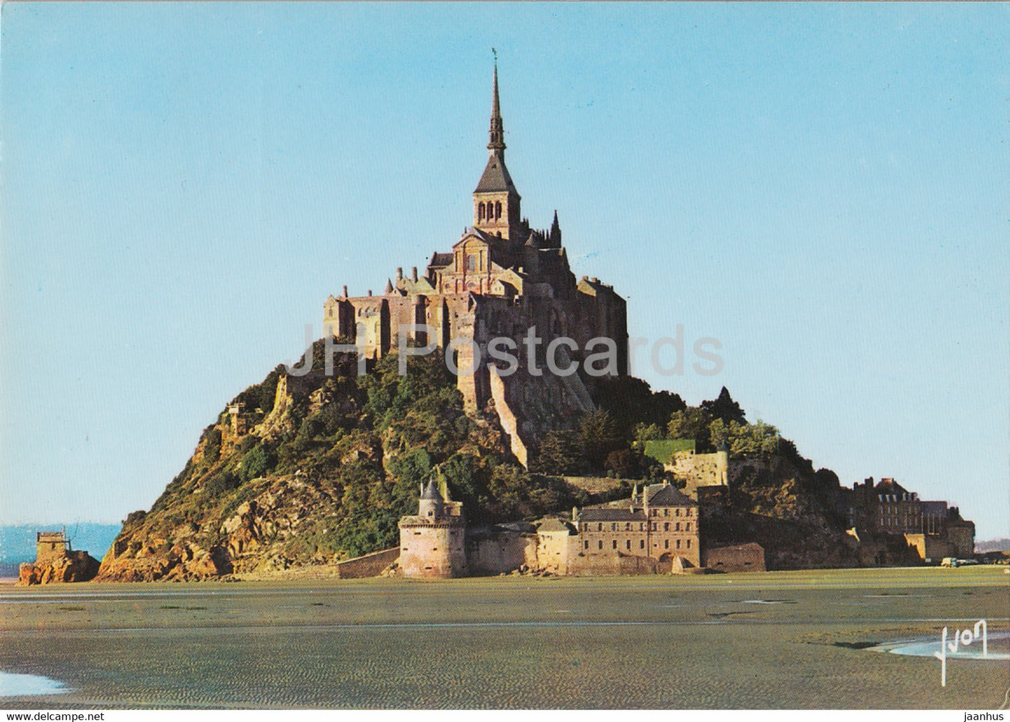 Le Mont Saint Michel - Vue Generale - Couleurs et Lumiere de France - 1985 - France - used - JH Postcards