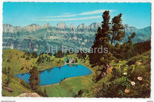 hotel Seebenalp 1630 m - Switzerland - 1966 - used - JH Postcards