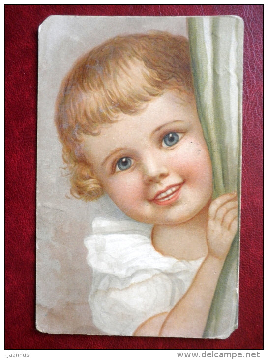 illustration - child - T. S. N. Ser 1895 - circulated in 1926 - Estonia - used - JH Postcards