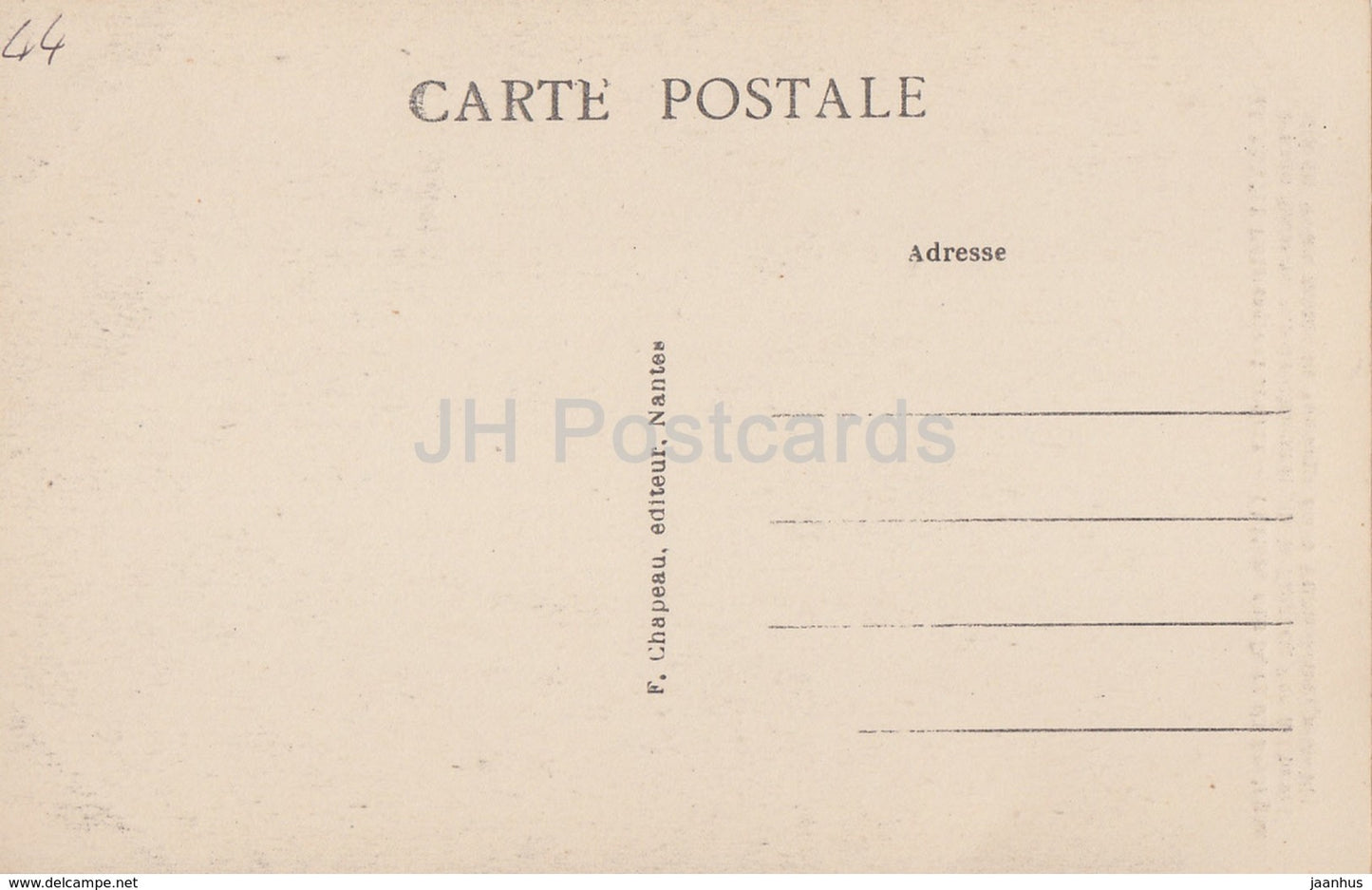 Nantes - Pittoresque et Curieux - Chateau des Ducs de Bretagne - Schloss - 168 - alte Postkarte - Frankreich - unbenutzt