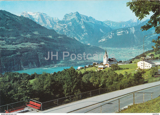 Kurort Amden 1000 m - Walensee - Linthebene - Glarneralpen - 34619 - 1995 - Switzerland - used - JH Postcards