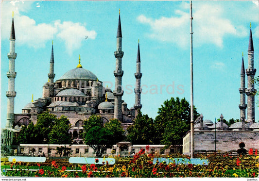 Istanbul - The Blue Mosque - Keskin - 98 - Turkey - used - JH Postcards