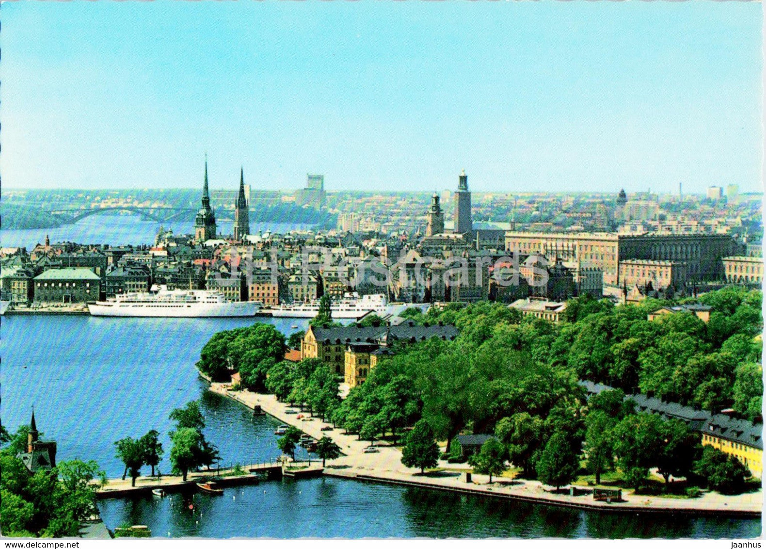 Stockholm - Utskit mot Gamla stan - Look out towards the Old Town - Sweden - unused - JH Postcards
