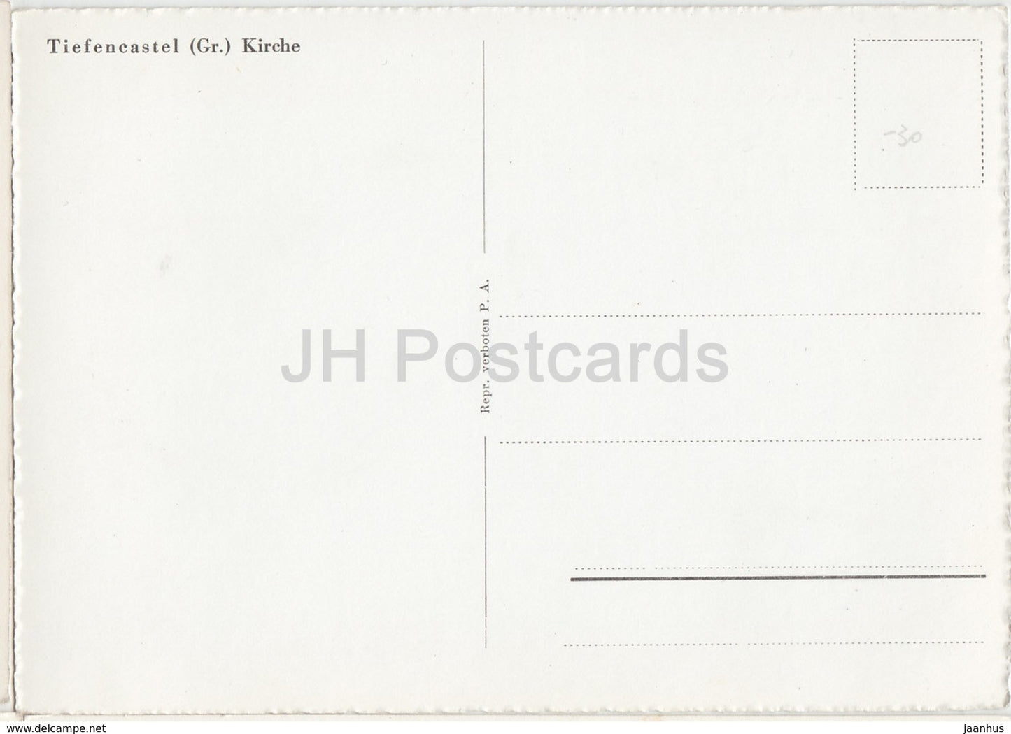 Tiefencastel Kirche - church - Switzerland - unused