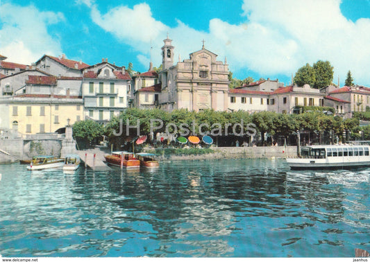 Lago Maggiore - Isola Bella - scorcio - view - boat - Italy - used - JH Postcards