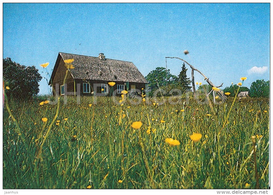 Hanikatsi Islet - house - Hiiumaa island - 1990 - Estonia USSR - unused - JH Postcards