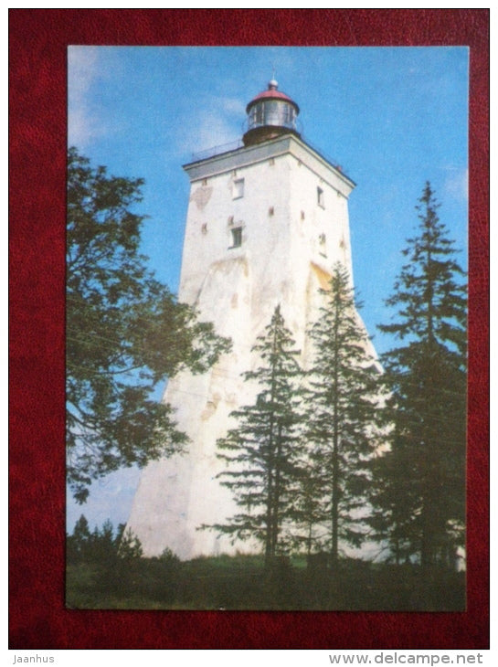 Kõpu lighthouse , 1531 - Estonian lighthouses - 1979 - Estonia USSR - unused - JH Postcards