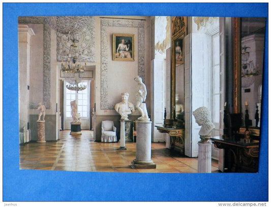 The Palace , The Antique Room - Arkhangelskoye - Architectural Sights Around Moscow - 1979 - Russia USSR - unused - JH Postcards