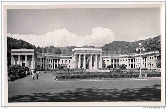 Matsesta - Spa - Bath Building - Sochi - photo card - 1959 - Russia USSR - unused - JH Postcards