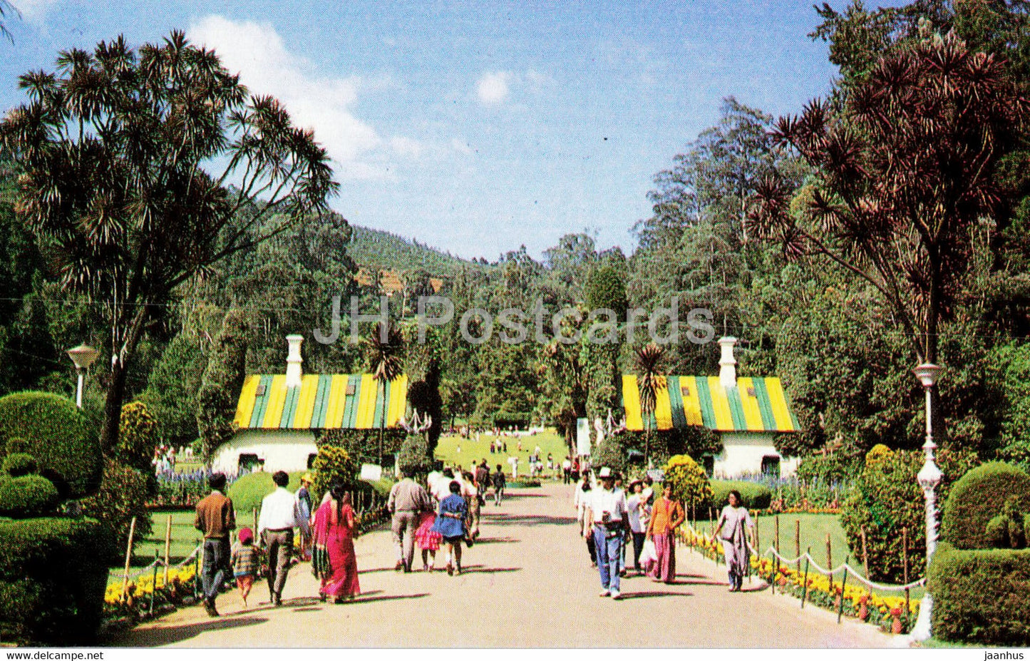 Ooty - Botanical Gardens Entrance - India - unused - JH Postcards