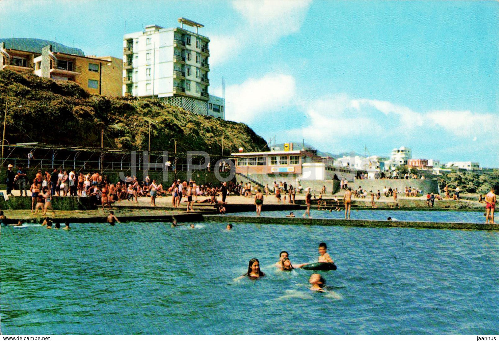 Bajamar - Piscinas y vista parcial - swimminf pool - Tenerife - 2092 - Spain - unused - JH Postcards