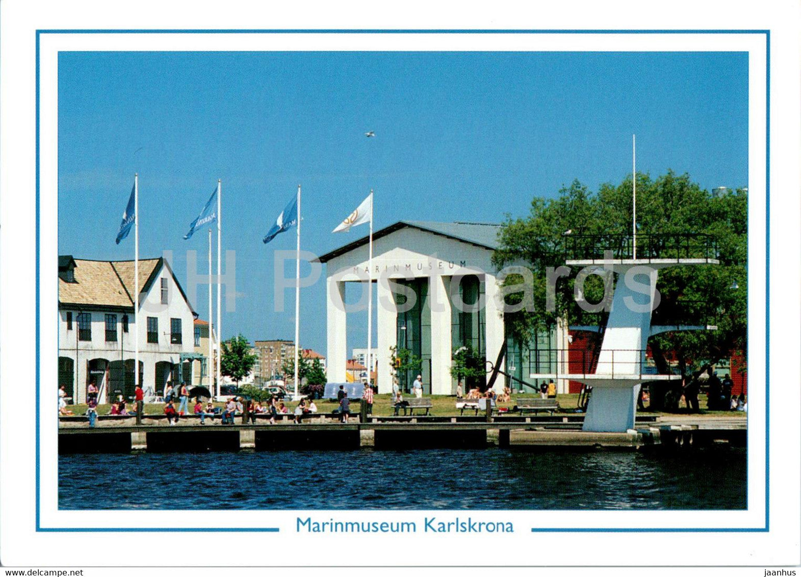 Marinmuseum Karlskrona - marine museum - 246 - Sweden - unused - JH Postcards