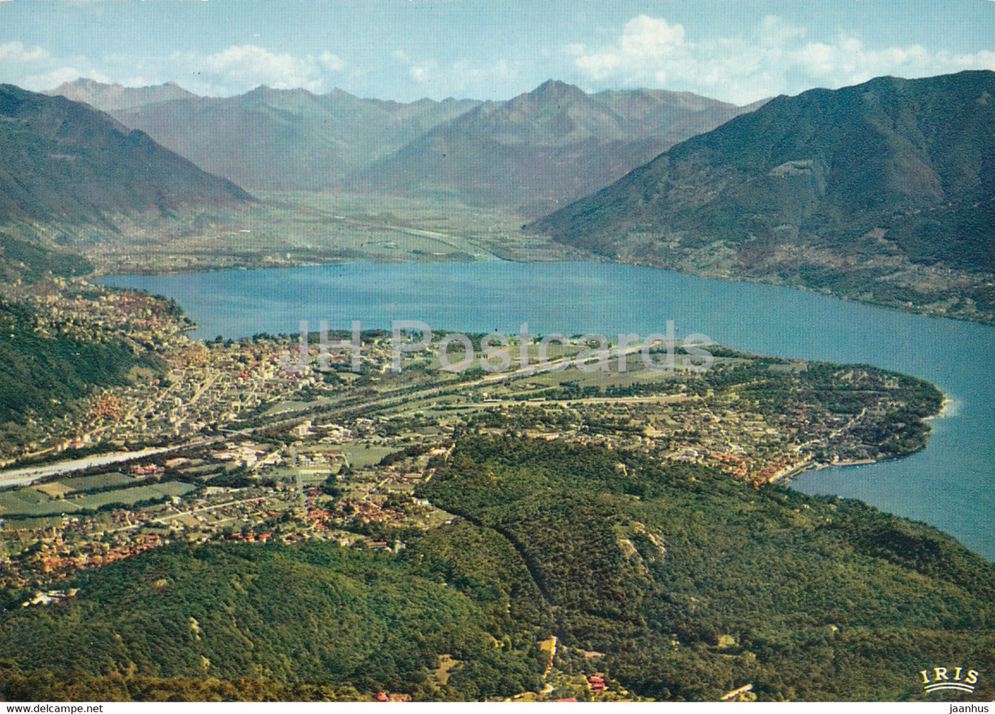 Lago Maggiore - Locarno Ascona - Losone Arcengo - 633 - Switzerland - unused - JH Postcards