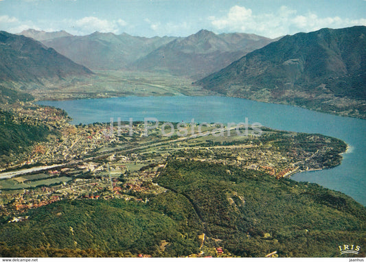 Lago Maggiore - Locarno Ascona - Losone Arcengo - 633 - Switzerland - unused - JH Postcards