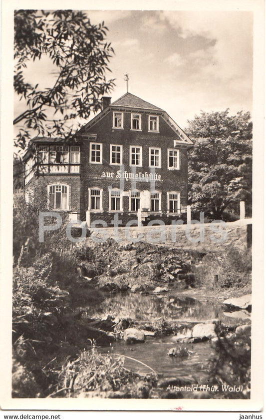 Altenfeld - Thur Wald - Zur Schmelzhutte - Germany DDR - unused - JH Postcards