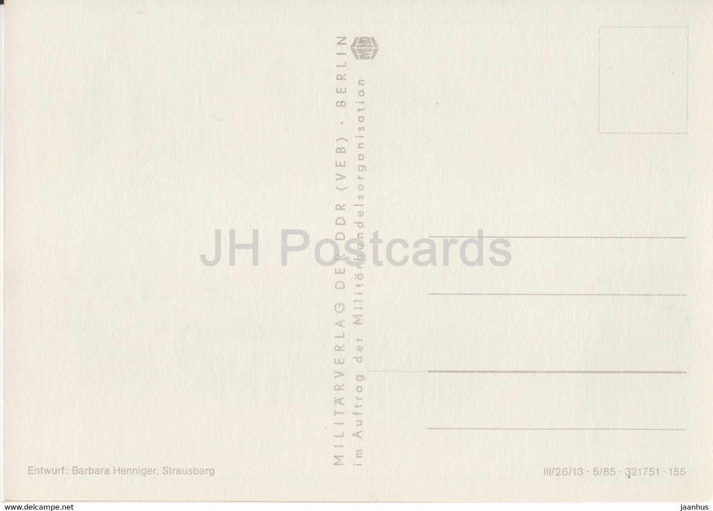 soldats - humour - DDR Allemagne - inutilisé