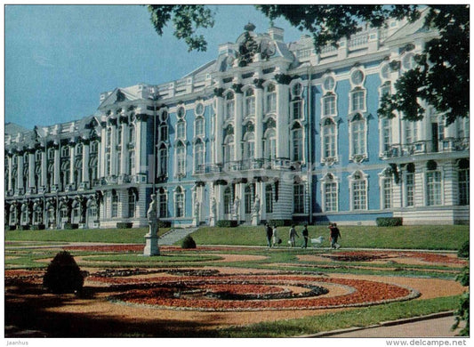 Catherine Palace - Pushkin - postal stationery - 1974 - Russia USSR - unused - JH Postcards