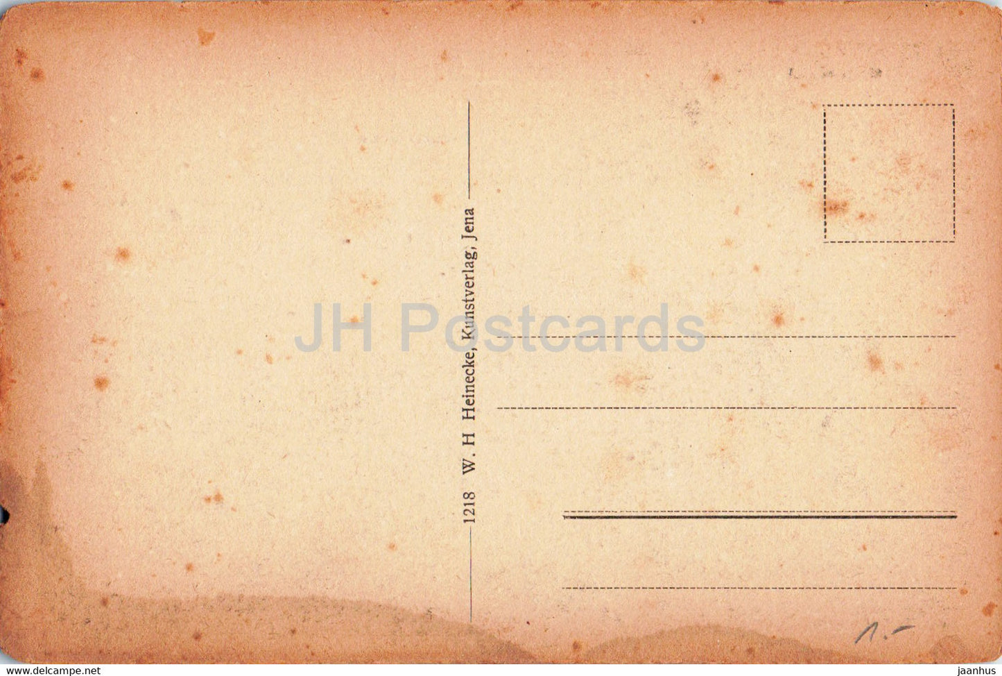 Dornburg ad Saale - Die drei historischen Schlosser - Schloss - alte Postkarte - Deutschland - unbenutzt