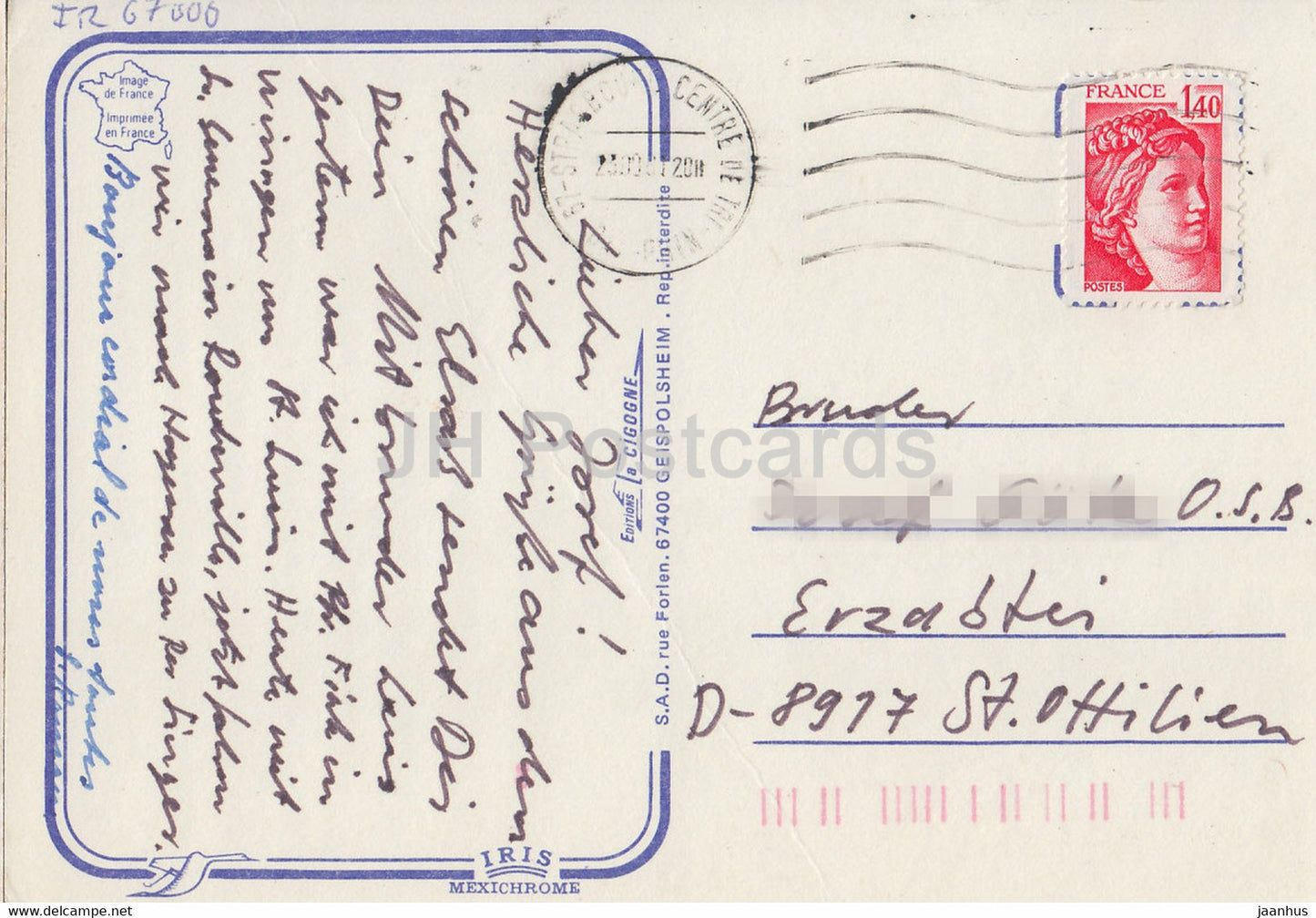 Strasbourg - multiview - meal - wurst - France - used