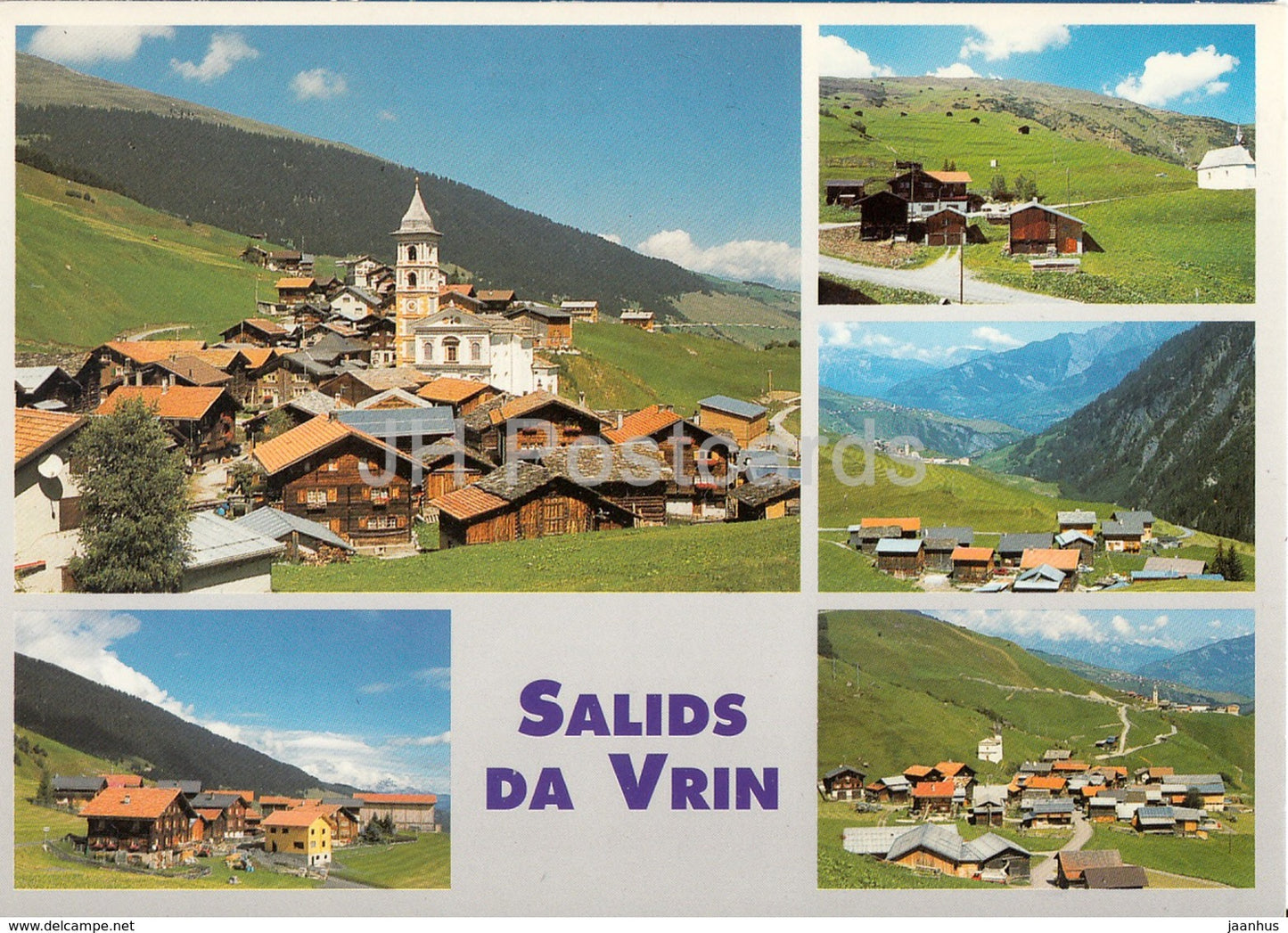 Salids da Vrin - Val Lumnezia - Switzerland - unused - JH Postcards