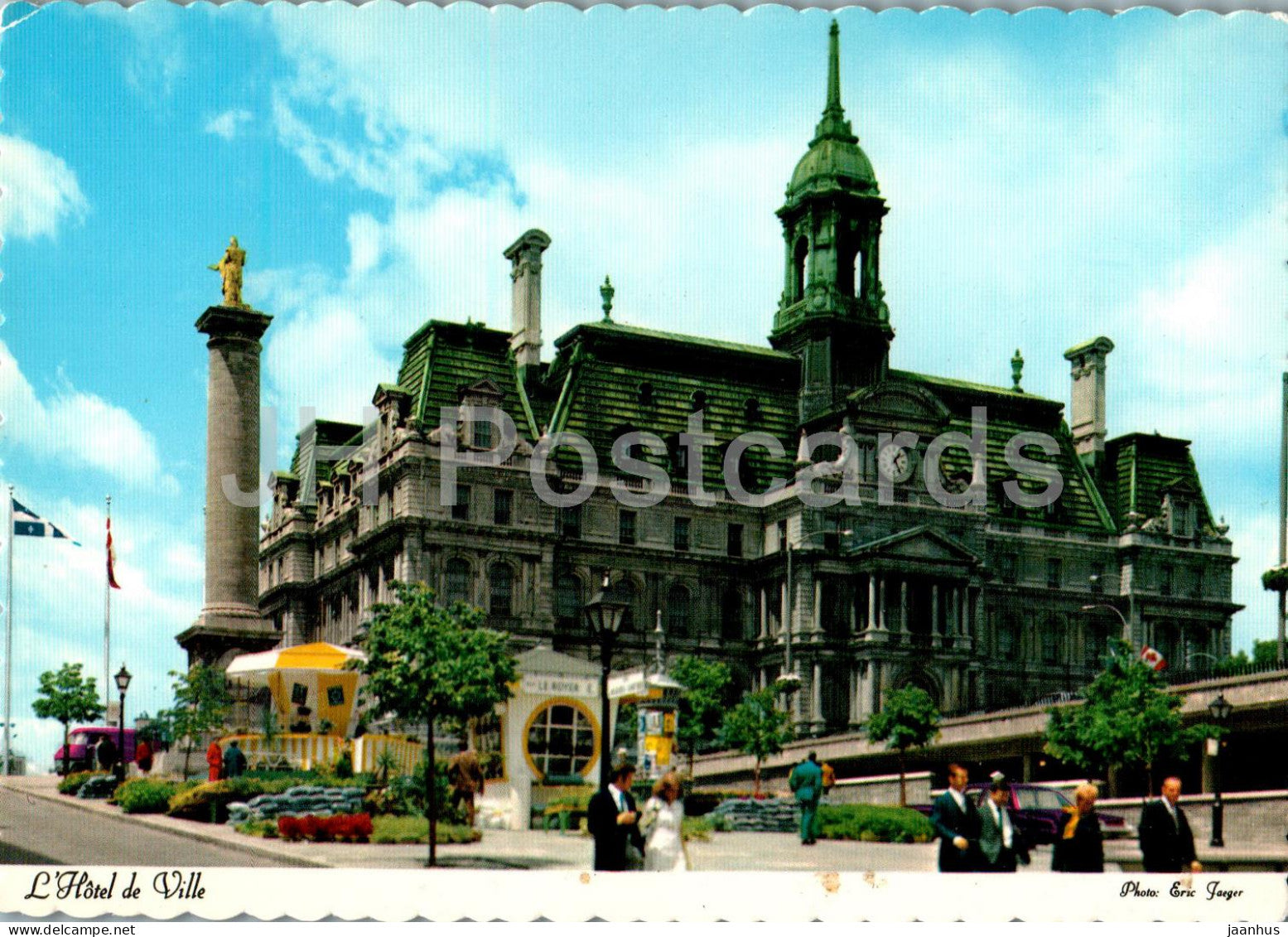 Montreal - Quebec - City Hall - Canada - unused - JH Postcards