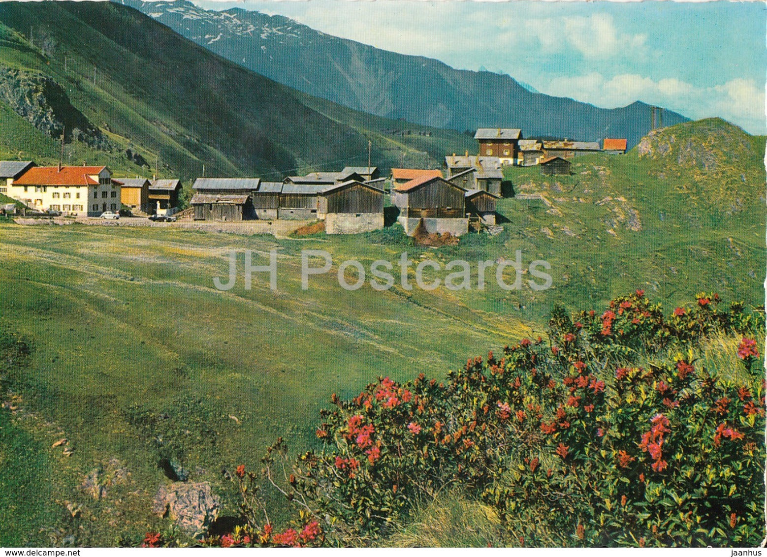 Tschamut am Oberalppass - Hotel Rheinquelle - 3117 - Switzerland - unused - JH Postcards