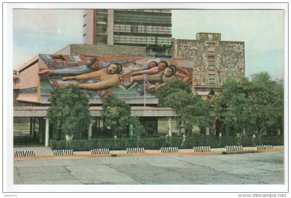 University in Mexico - 1970 - Mexico - unused - JH Postcards