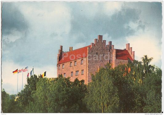 Gyllene Uttern . Borgen - Sweden - used - JH Postcards