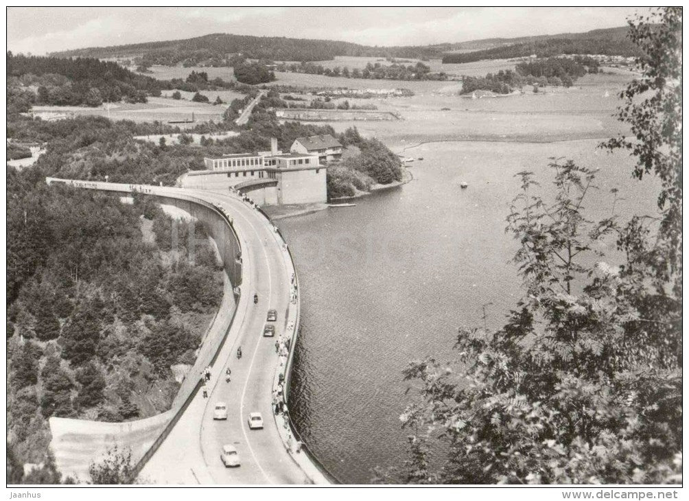 Talsperre Pöhl - DDR - Germany - unused - JH Postcards
