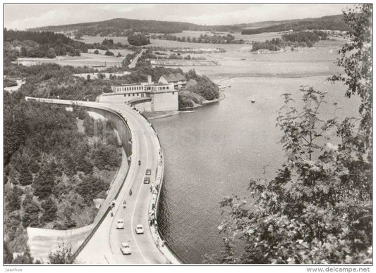 Talsperre Pöhl - DDR - Germany - unused - JH Postcards