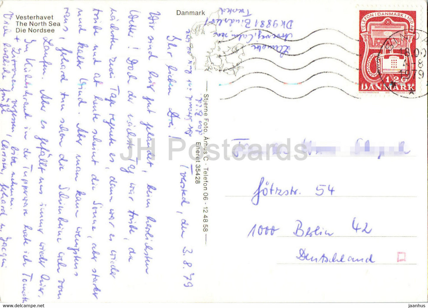 Vesterhavet - North Sea - 1979 - Denmark - used
