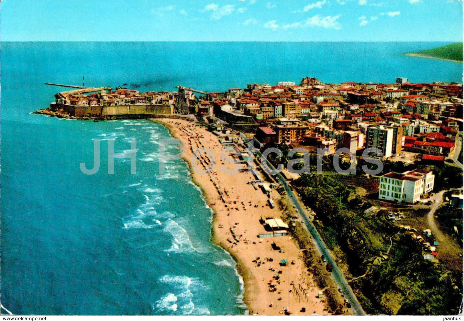 Termoli - Panorama visto dall'aereo - General view from the plane - 16277 - 1970 - Italy - used - JH Postcards