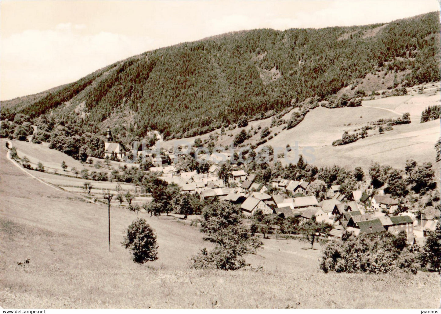 Doschnitz - Kr Rudolstadt - old postcard - Germany DDR - used - JH Postcards
