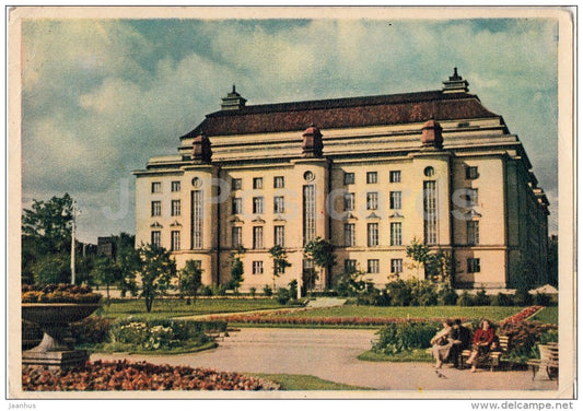 State Academic Opera and Ballet Theatre - Tallinn - 1955 - Estonia USSR - unused - JH Postcards