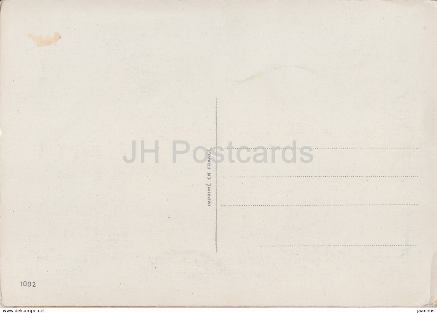 painting - sea - fisherman - 1002 - boat - France - unused