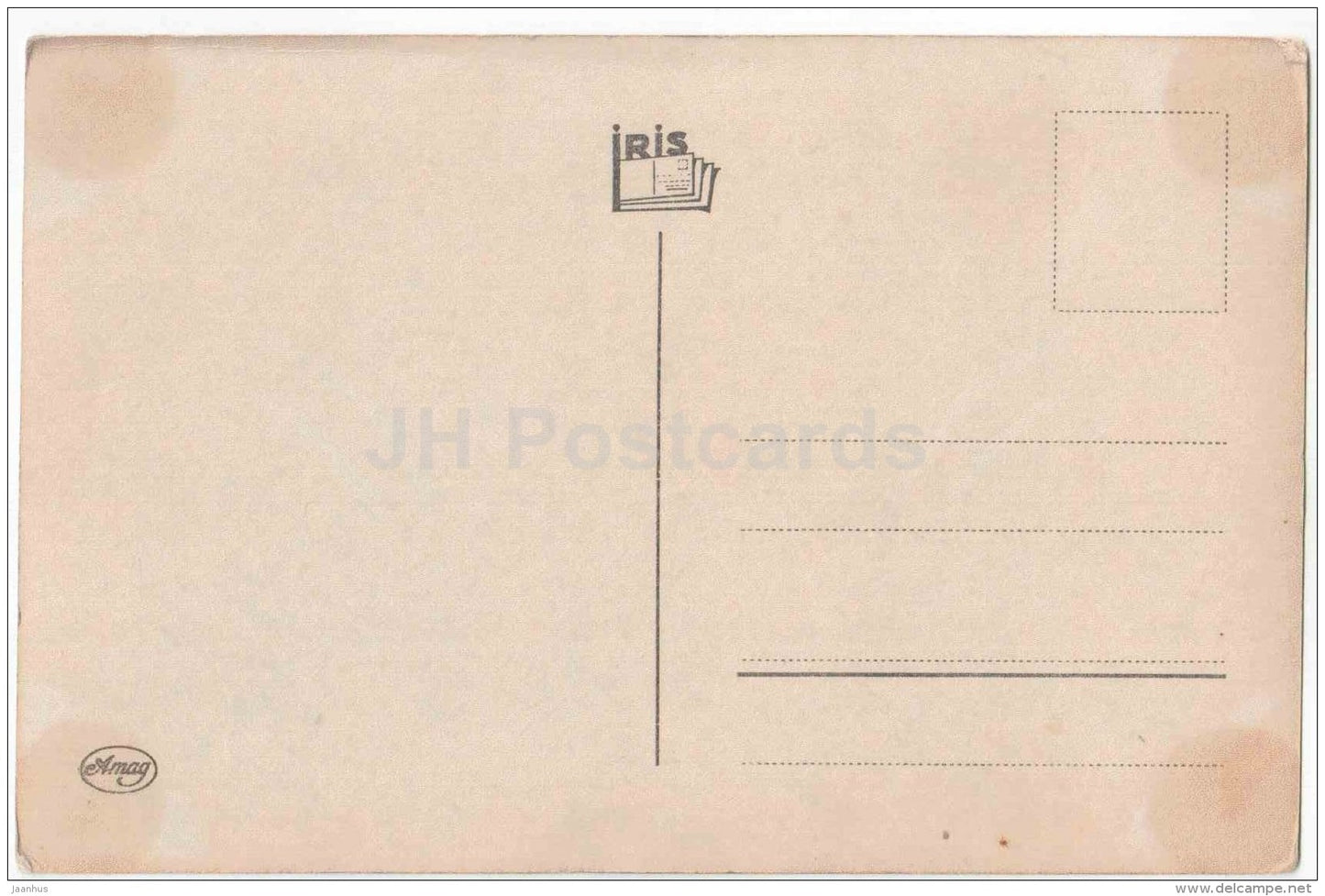 John Barrymore - movie actor - film - 5095 - old postcard - Germany - unused - JH Postcards