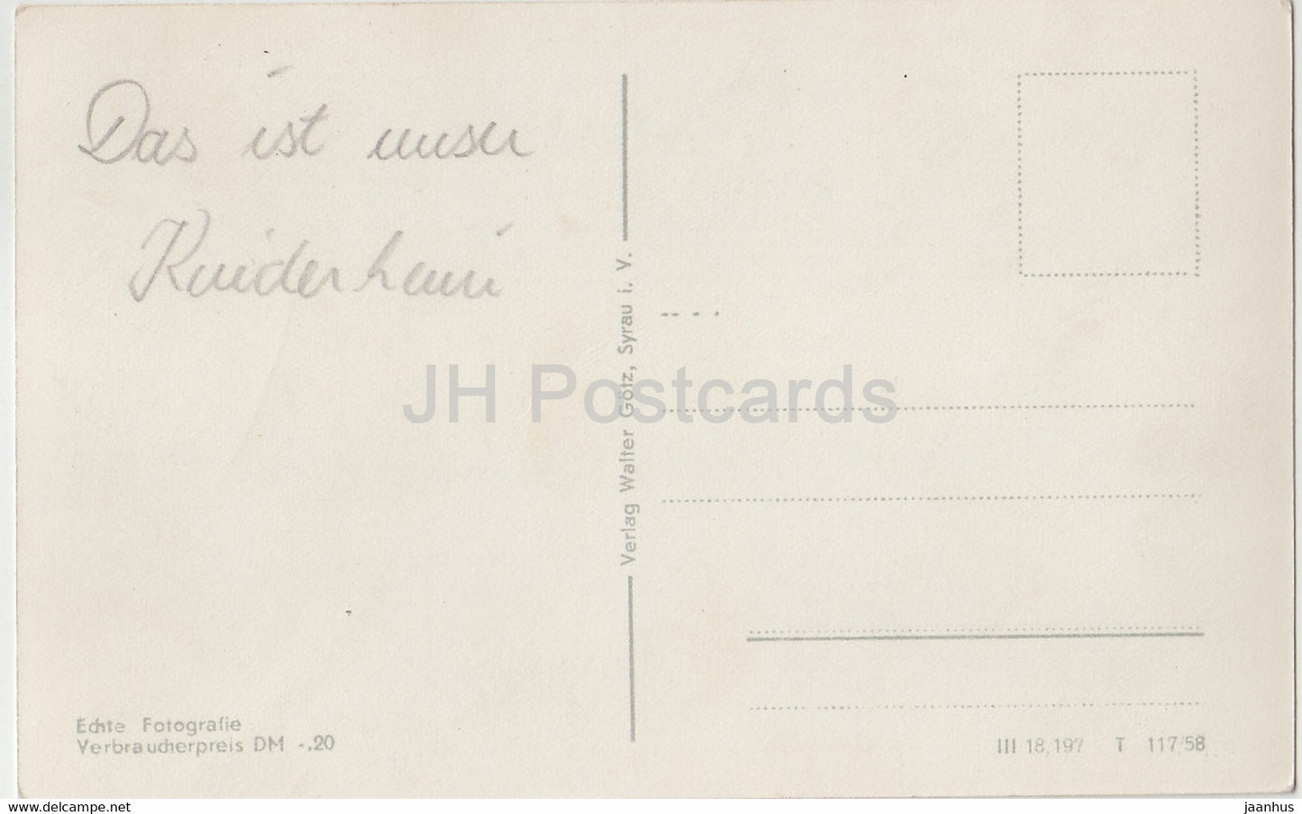 Plauen i V - Kemmlerturm - Kemmlerhaus - Allemagne DDR - occasion