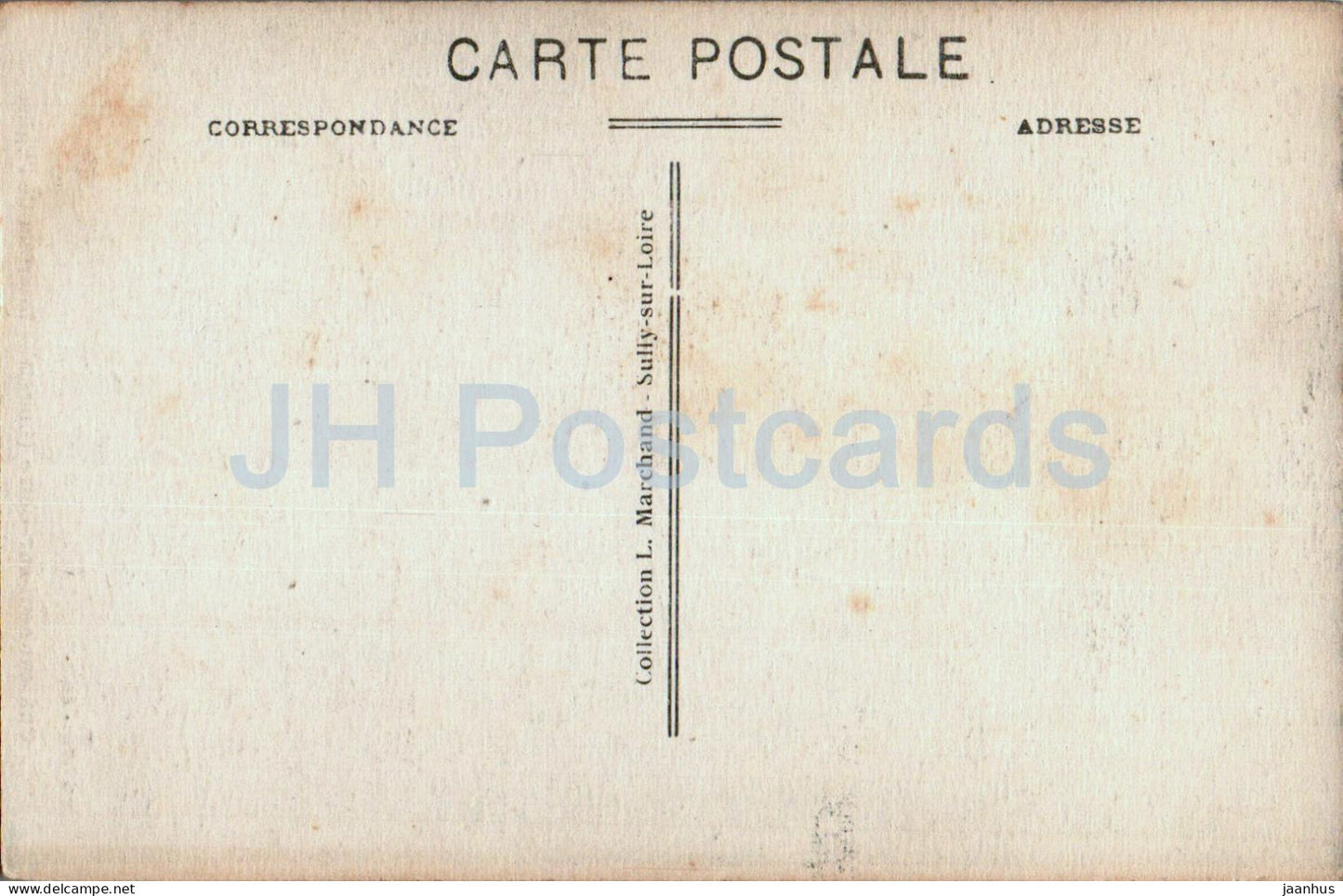 Chateauneuf sur Loire - Interieur de l'Eglise - church - old postcard - 1913 - France - unused