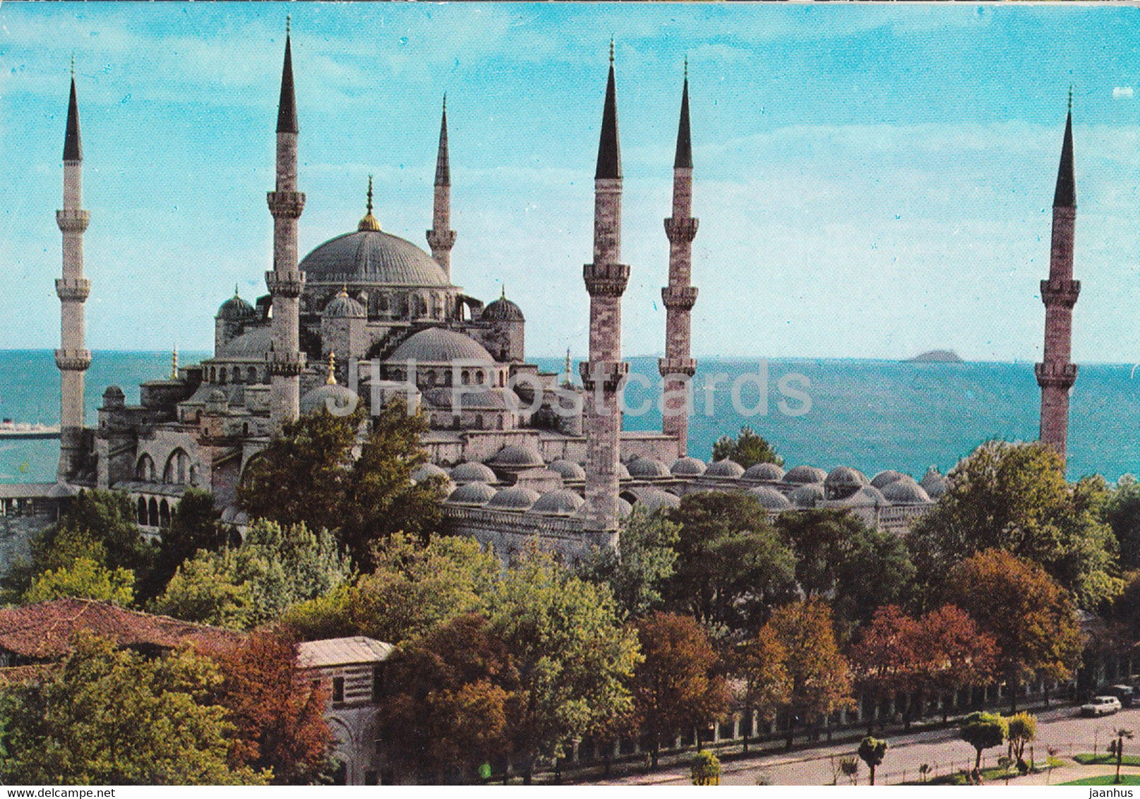 Istanbul - The Blu Mosque - Turkey - used - JH Postcards