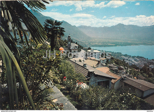 Orselina - Vista sul lago Maggiore - 6644 - 1975 - Switzerland - used - JH Postcards