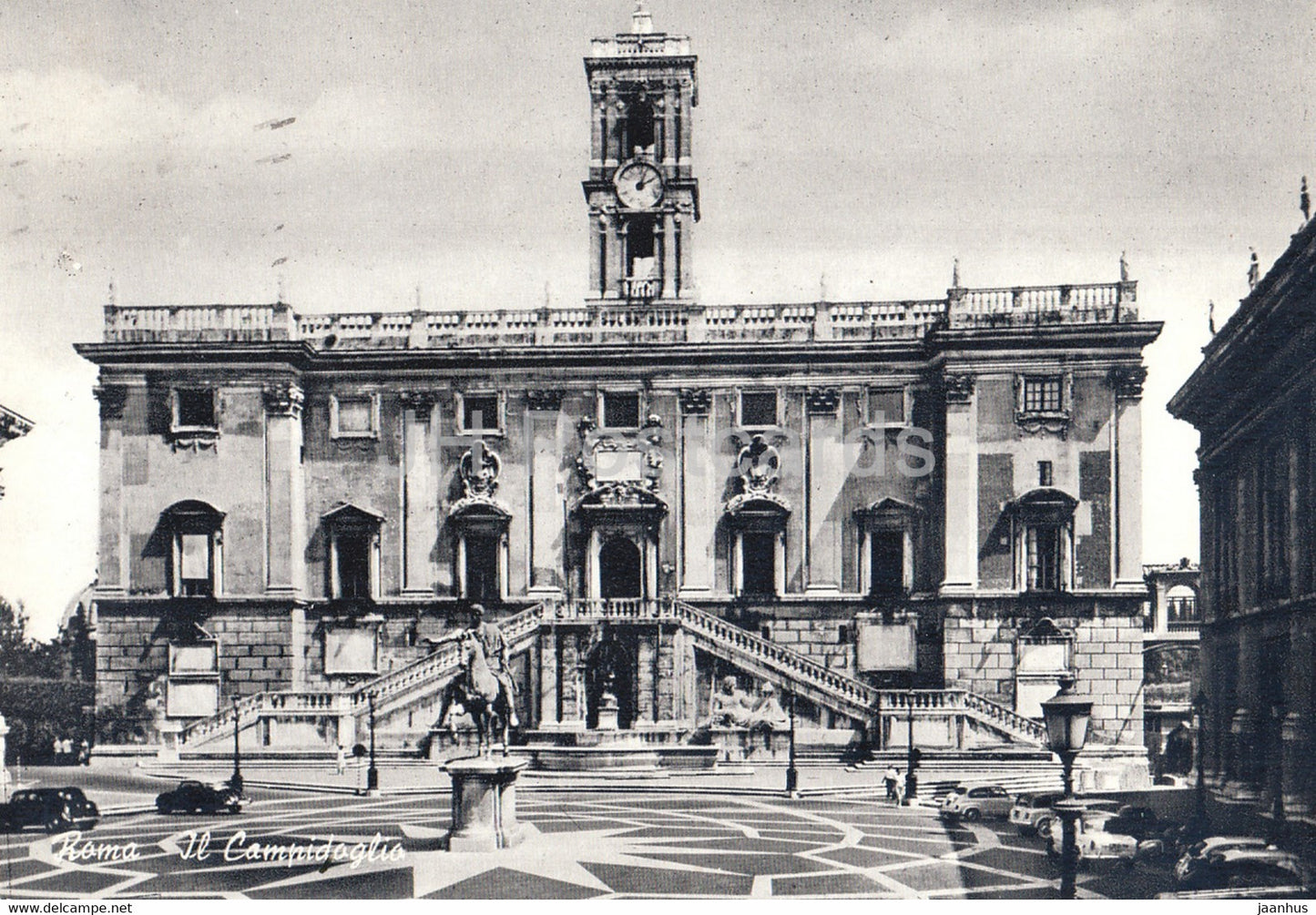 Roma - Rome - Il Campidoglio - Capitol - 1966 - Italy - used - JH Postcards
