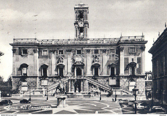 Roma - Rome - Il Campidoglio - Capitol - 1966 - Italy - used - JH Postcards