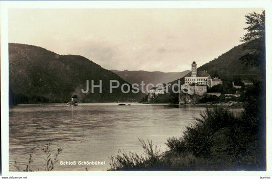 Schloss Schonbuhel - castle - 4278 - old postcard - Austria - unused - JH Postcards