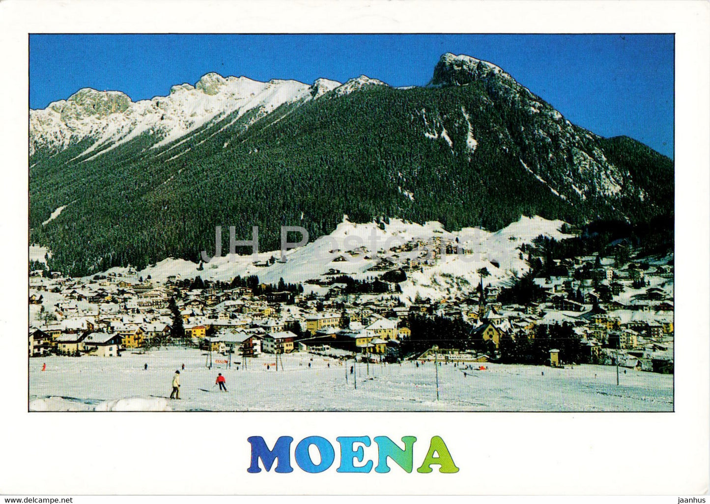 Moena -  con Someda e Pizmeda - Dolomiti Trentino - 2001 - Italy - used - JH Postcards