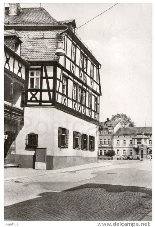 Zwönitz im Erzgebirge - hotel - DDR - Germany - unused - JH Postcards