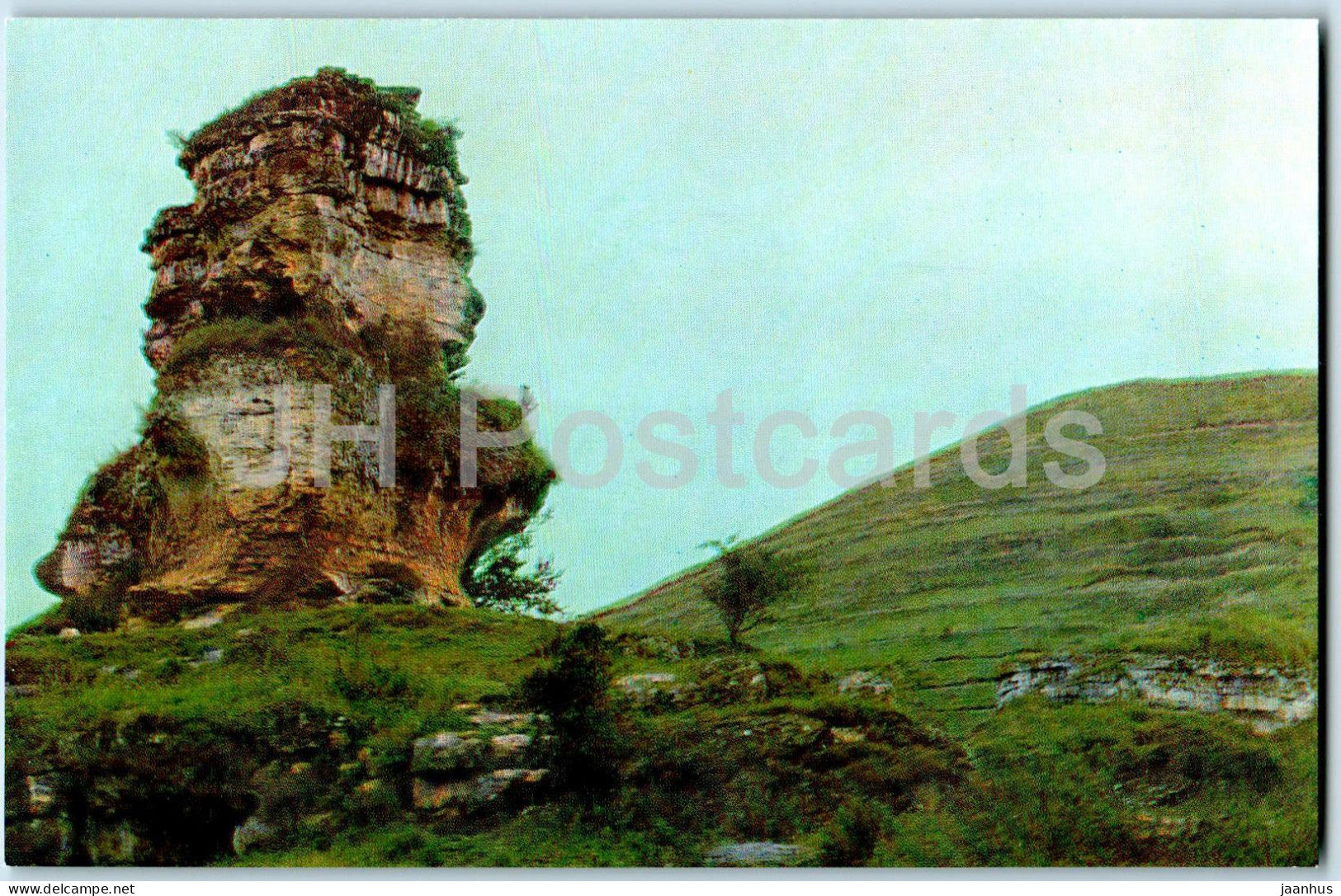 Kislovodsk - Lermontov rock - 1976 - Russia USSR - unused - JH Postcards