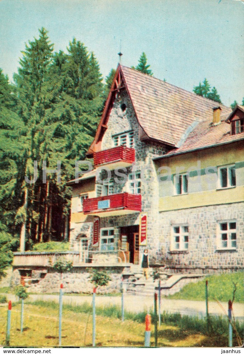 Sinyak sanatorium - Transcarpathia - Zakarpattia - 1970 - Ukraine USSR - unused - JH Postcards